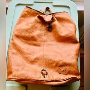 BED|STU Delta leather backpack, in Tan Rustic.  Good condition.